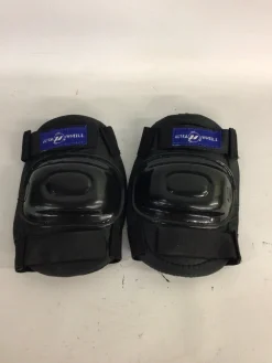 Used KNEE PADS Bike Shin Guards Black SM