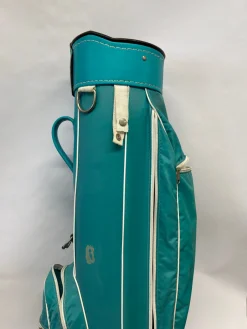 Used Knight BLUE LEATHER BAG Womens Cart Bag Royal Blue