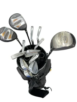 Used Knight TOUR DISTANCE + ONE SHOT Mens Package Set RH Black 13 Piece