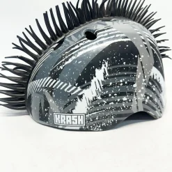 Used KRASH Skateboard Helmet Grey M/L