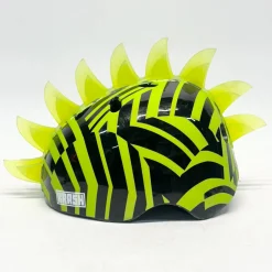 Used KRASH Skateboard Helmet Neon Green MD