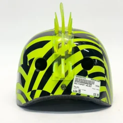 Used KRASH Skateboard Helmet Neon Green MD