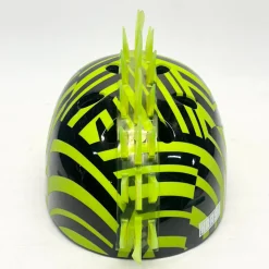 Used KRASH Skateboard Helmet Neon Green MD
