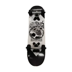 Used Kryptonics Complete Skateboard Black 6 1/2"