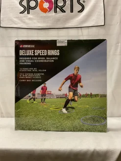 Used KWIK GOAL DELUXE SPEED RINGS Soccer Training Aids