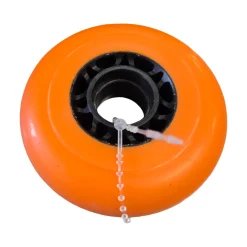 Used LABEDA ASLPHALT 80MM WHEEL Street Hockey Accessories Orange Senior