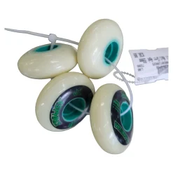 Used LABEDA ASPHALT WHEELS 59MM Street Hockey Accessories White Senior
