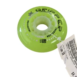 Used LABEDA GRIPPER CROSSOVER 76MM WHEEL Street Hockey Accessories Neon Green Senior
