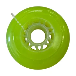 Used LABEDA GRIPPER CROSSOVER 80MM WHEEL Street Hockey Accessories Neon Green Senior