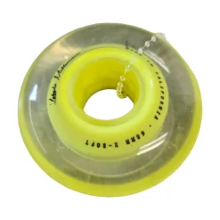 Used LABEDA MILLENIUM 68MM WHEEL Street Hockey Accessories Yellow Senior