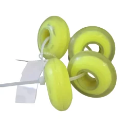 Used LABEDA MILLENIUM 59MM WHEEL Street Hockey Accessories Optic Yellow Senior