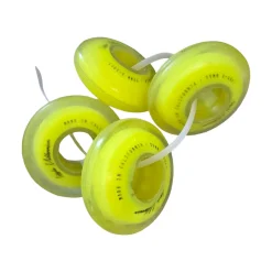 Used LABEDA MILLENIUM 59MM WHEEL Street Hockey Accessories Optic Yellow Senior