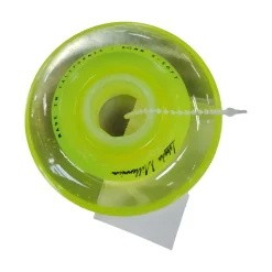 Used LABEDA MILLENNIUM WHEELS 80MM Street Hockey Accessories Lime Green Senior