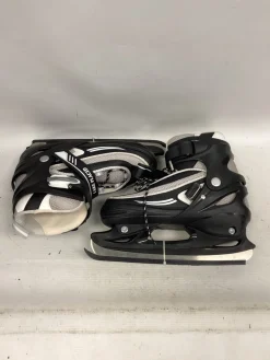 Used Lake Placid ADJUSTABLE Mens Softboot Skate Black Adjustable