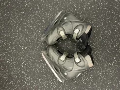 Used Lake Placid ADJUSTABLE 12-1 Boys Softboot Skate Grey Adjustable