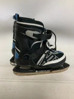 Used Lake Placid ADJUSTABLE 2-5 Boys Softboot Skate Black Adjustable