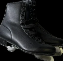 Used Lake Placid AERFLYTE Mens Figure Skate Black Senior 10
