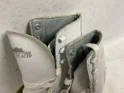 Used Lake Placid Girls Figure Skate White Junior 02