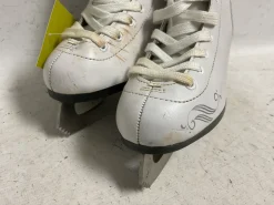 Used Lake Placid Girls Figure Skate White Junior 02