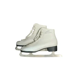 Used Lake Placid WomensFigure Skate White Senior 9