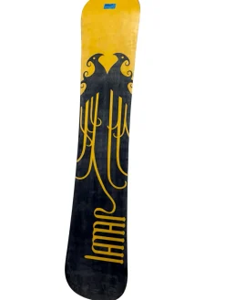 Used Lamar 152cm Womens Snowboard Yellow