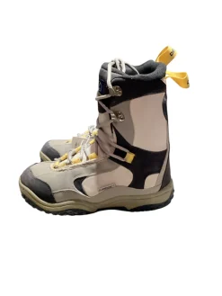Used Lamar DELTA Mens Snowboard Boots Grey Senior 10