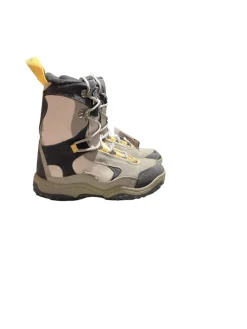 Used Lamar DELTA Mens Snowboard Boots Grey Senior 10