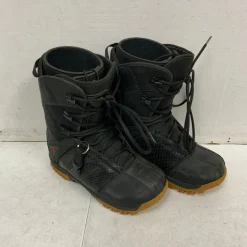 Used Lamar Mens Snowboard Boots Black Senior 12