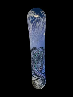 Used Lamar MERLOT Womens Snowboard Only Royal Blue 149 cm