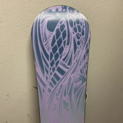 Used Lamar MERLOT Womens Board/Bindings Royal Blue 144 cm