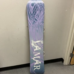 Used Lamar MERLOT Womens Board/Bindings Royal Blue 144 cm