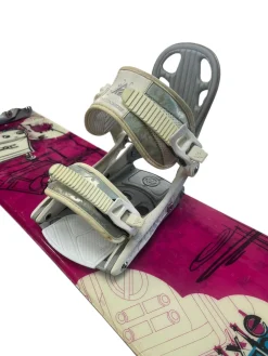 Used Lamar PIXIE 133 Girls Board/Binding Pink 133 cm