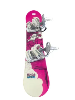 Used Lamar PIXIE 133 Girls Board/Binding Pink 133 cm