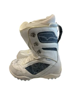 Used Lamar SB BOOT WMNS SZ 6 Womens Snowboard Boots Navy And White Senior 6