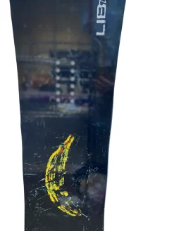 Used Lib Tech SKATE BANANA Mens Snowboard Only Black 162 cm