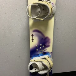Used LIBERTY BURNER SB Womens Board/Bindings White 150 cm