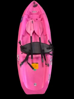 Used Lifetime LIFETIME WAVE - 6FT YTH KAYAK W/OAR Kayak Pink 8Ft