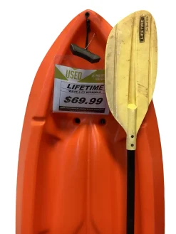 Used Lifetime WAVE 6 FT KAYAK Kayak Orange 8Ft
