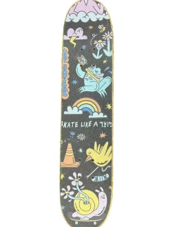 Used Like A Girl Skateboard Deck