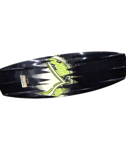 Used Liquid Force NEMESIS Wakeboard White And Optic Yellow 124 cm