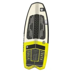 Used Liquid Force SPACE POD Surf Wakeboard White 137 cm