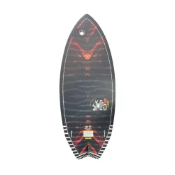 Used Liquid Force SYNCRO Surf Wakeboard Black 157 cm