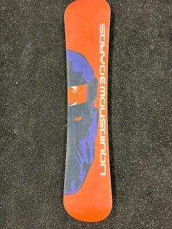 Used Liquid HOT ROD Boys Snowboard Only Orange 134 cm
