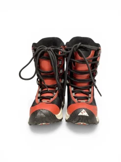 Used Liquid HOT ROD JR Boys Snowboard Boots Red Junior 01