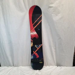 Used LIQUID SNOWBOARDS LS3 HOT ROD Boys Snowboard Only Red 124 cm