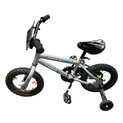 Used LOGO MOTO Cruiser Bike Boys Grey 12"