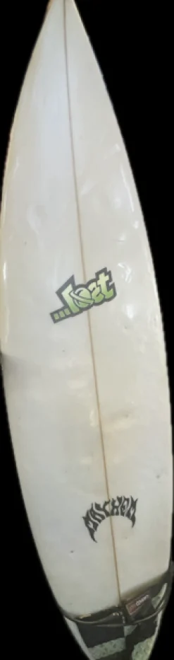 Used LOST V2 Surfboard White 5Ft 10In