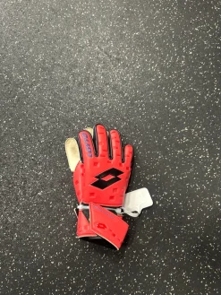 Used Lotto PRESTO 300 Soccer Goalie Gloves Coral 4