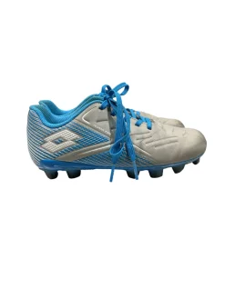 Used Lotto Soccer Cleats Grey Youth 13.0