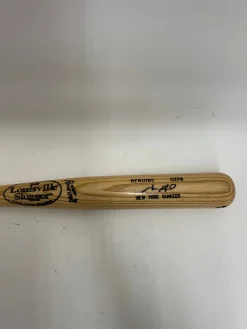 Used Louisville Slugger LS I25 GENUINE G174 NEW YORK YANKEES BB/SB Wood Bat 34"